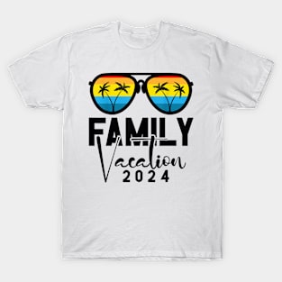 Family Vacation 2024 Beach Matching Summer Vacation 2024 T-Shirt